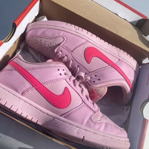 Triple pink dunks